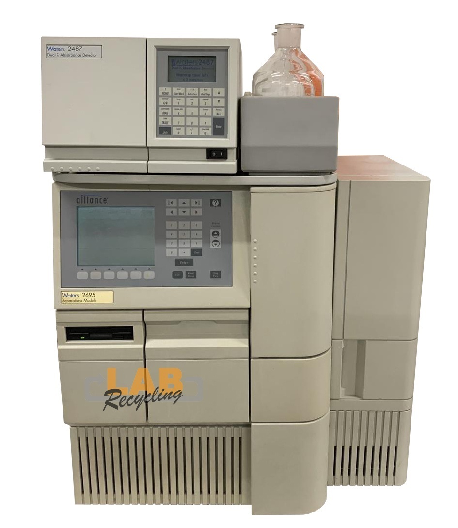 Hoofdafbeelding Waters Alliance 2695 HPLC Systeem + 2487 UV-Vis Detector 