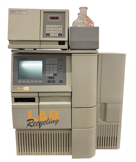Waters Alliance 2695 HPLC systeem + 2410 RID