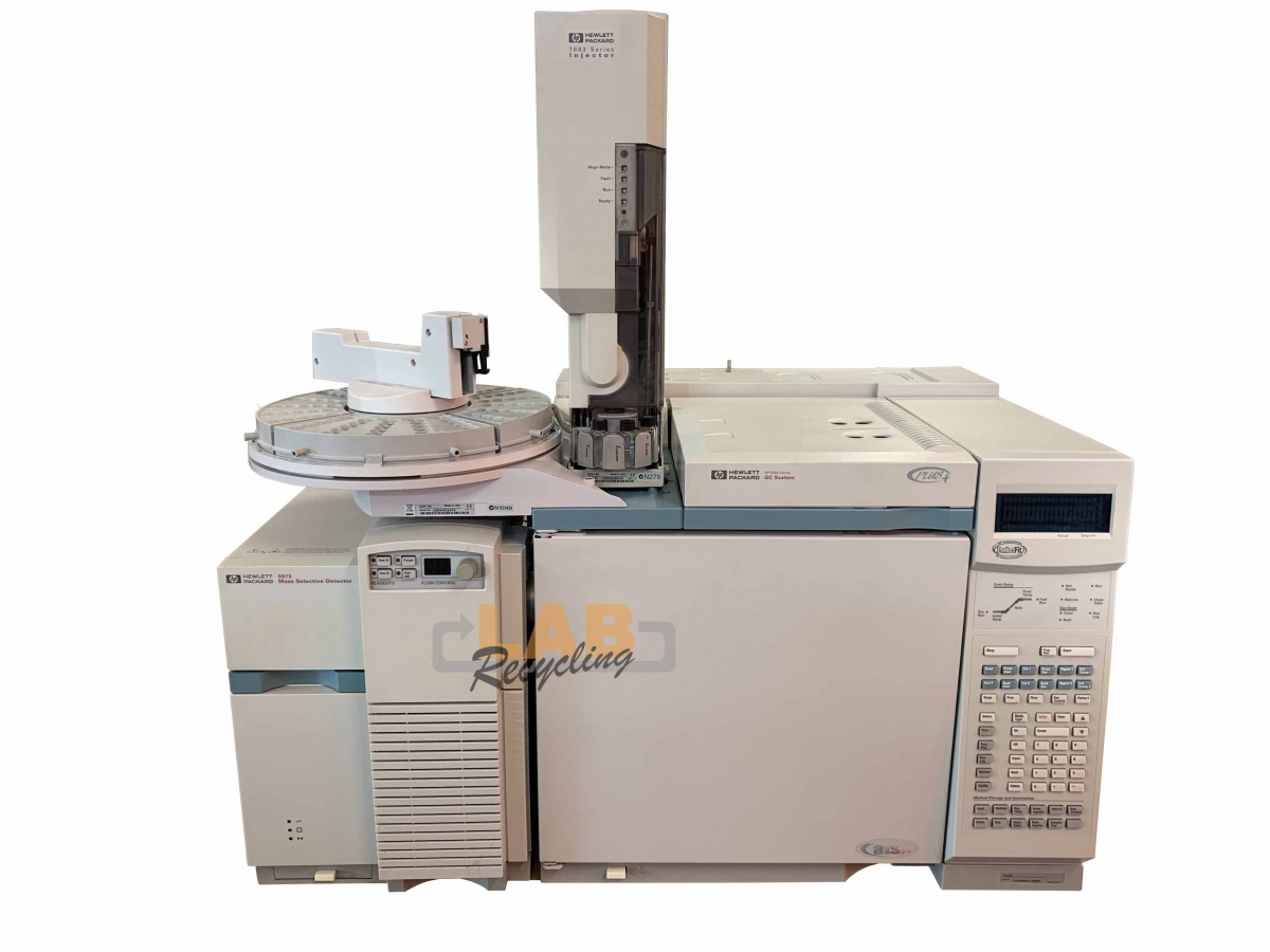 Hoofdafbeelding Agilent 6890 Plus GC - Agilent 5973N MSD - 7683ALS - FID
